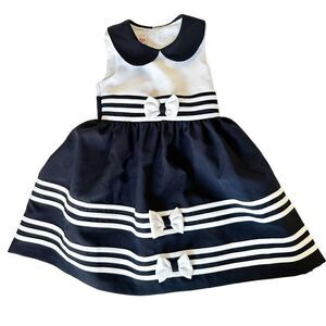 Girls Sleeveless Dress, Sz:4